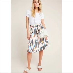 Anthropologie retro skirt